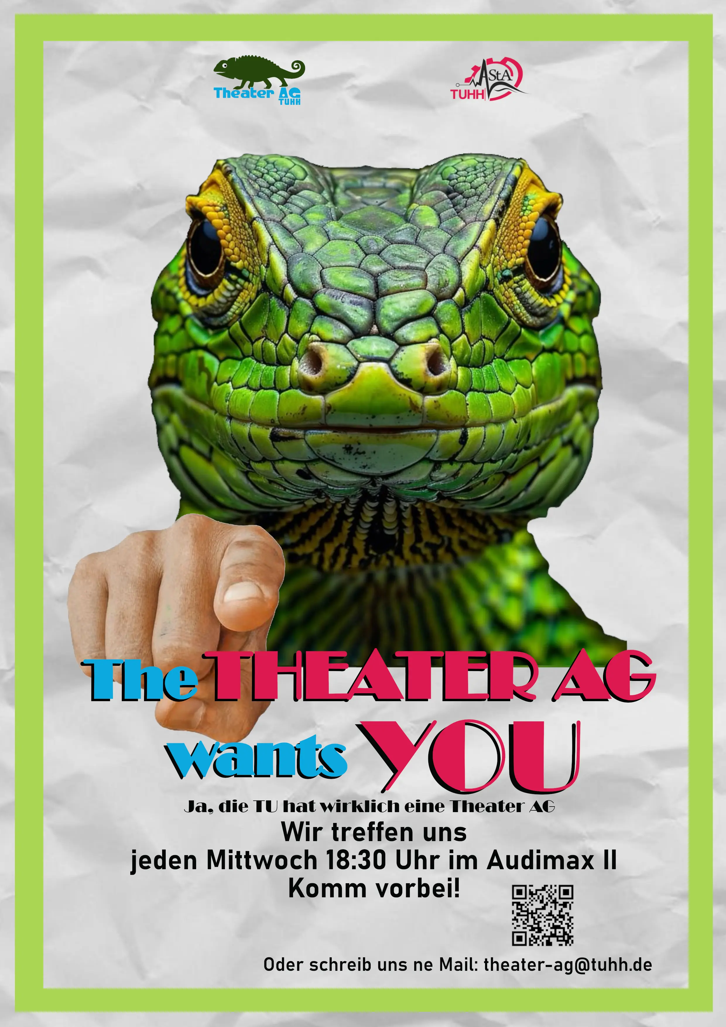 Theater AG Werbeplakat