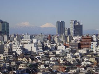 Fuji-san (from my office at Waseda University)